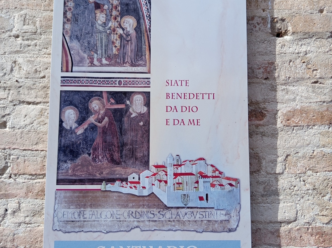 Santuario di Santa Chiara della Croce-Montefalco必去景点