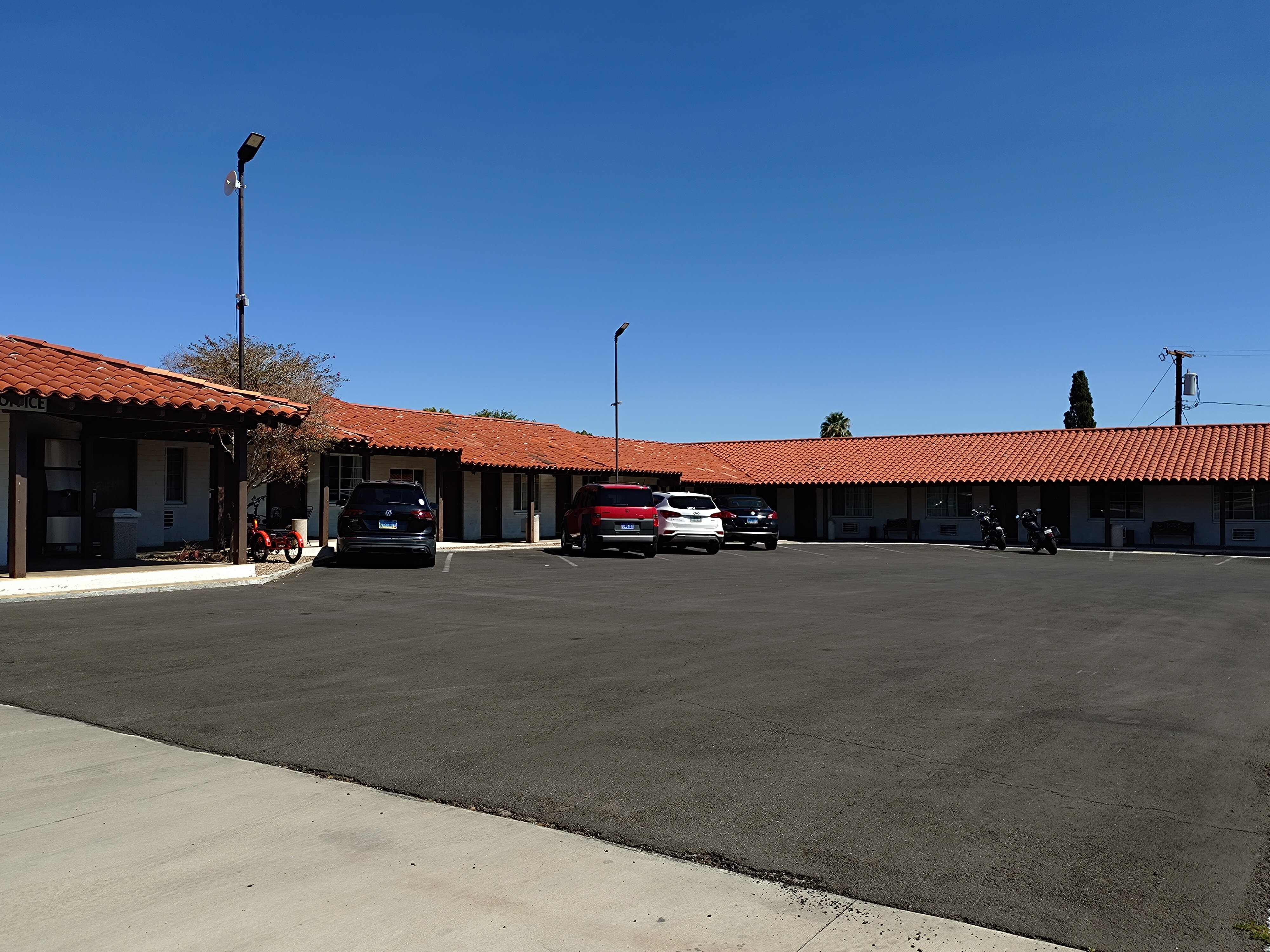 El Rancho Boulder Motel-浴室