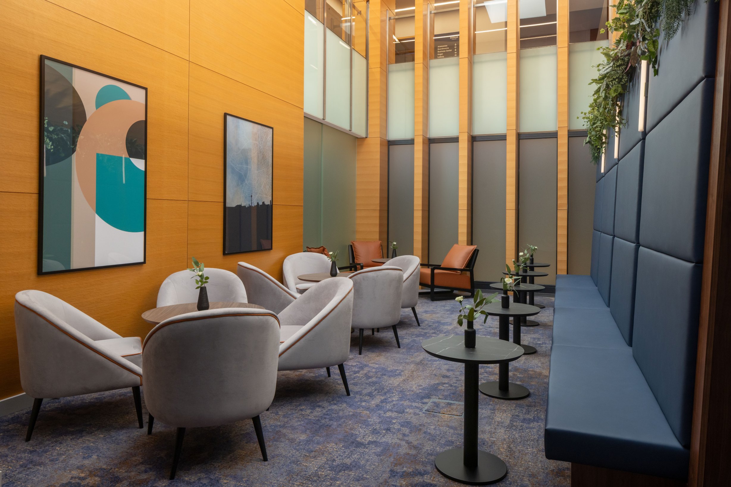 杜塞尔多夫希尔顿酒店-商务中心/多功能厅