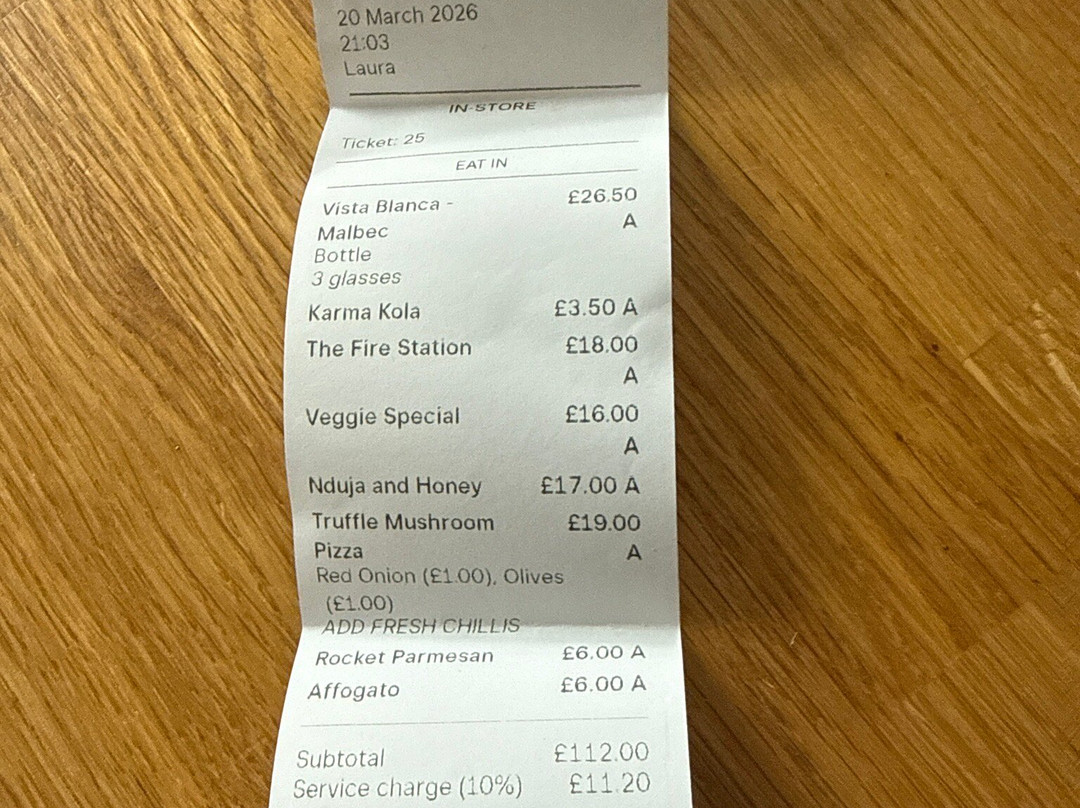 The Fire Station Pizzeria主图