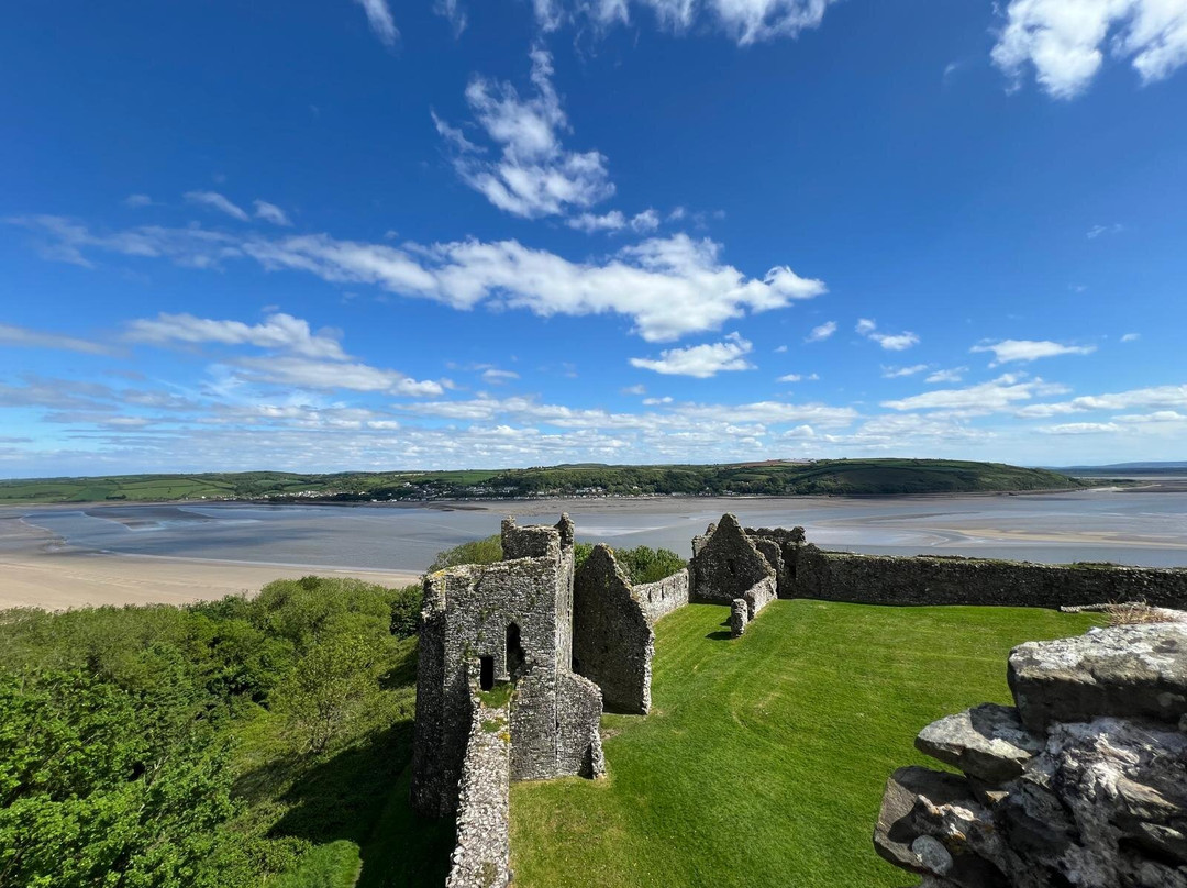 Llansteffan Castle-Llansteffan必去景点