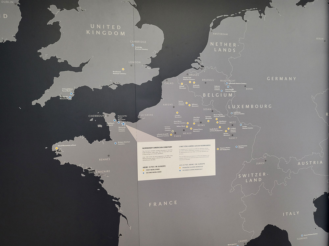 Normandy Visitors Center-滨海科勒维尔必去景点