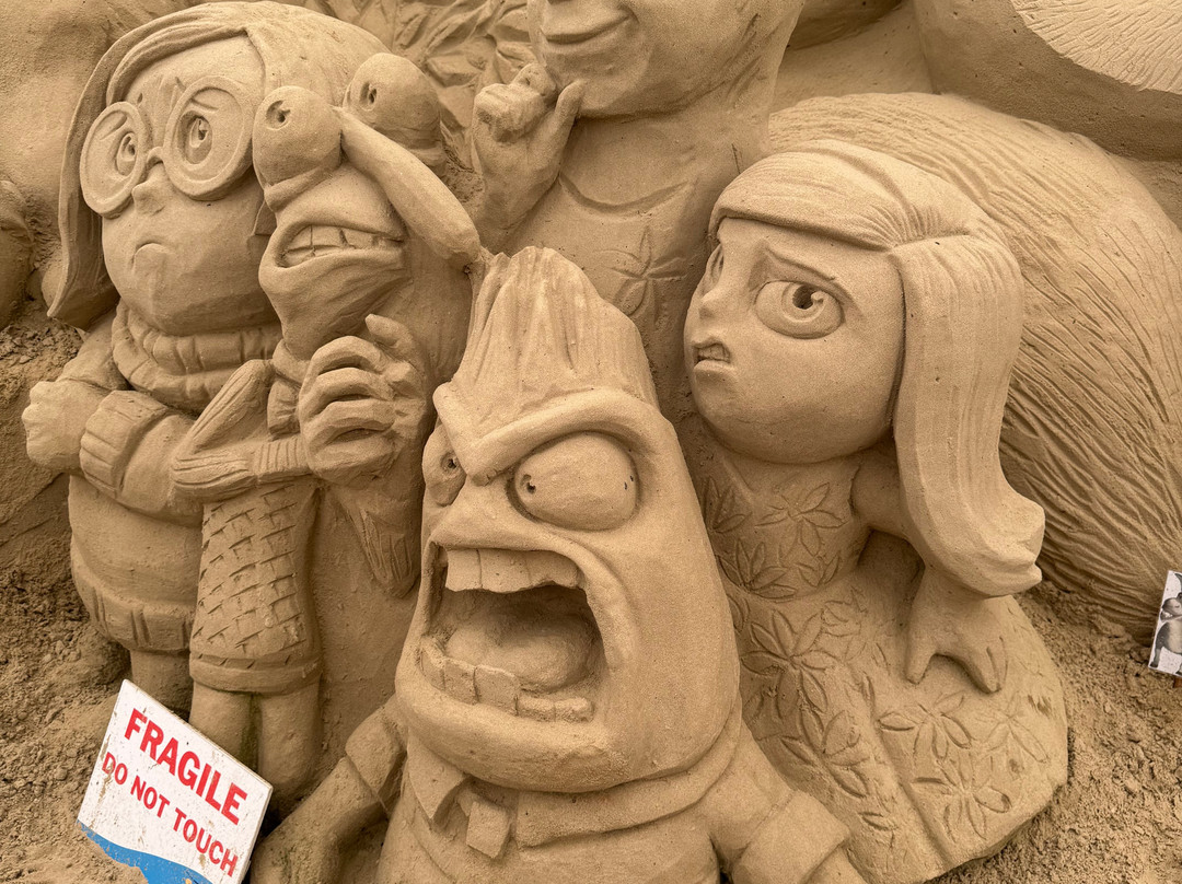 Sandworld Sculpture Park-韦茅斯必去景点