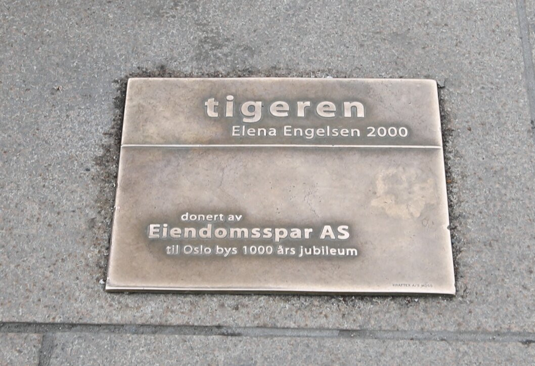 Tigeren på Jernbanetorget-奥斯陆必去景点