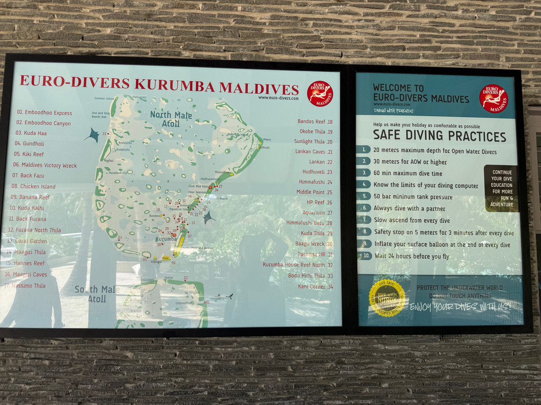 Euro-Divers Niva Kurumba Maldives-库鲁巴椰子岛必去景点