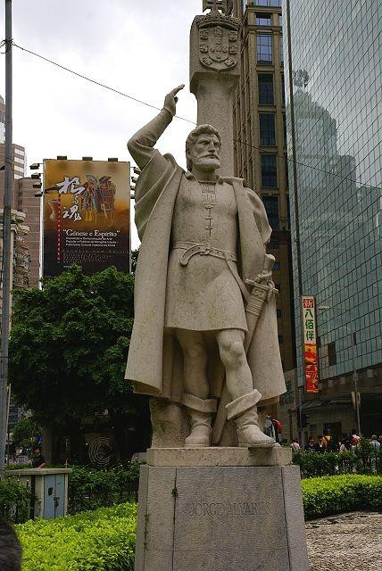 佐治･欧华利塑像-澳门必去景点