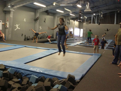 Friant旅游景点-Skywalk Trampoline Arena