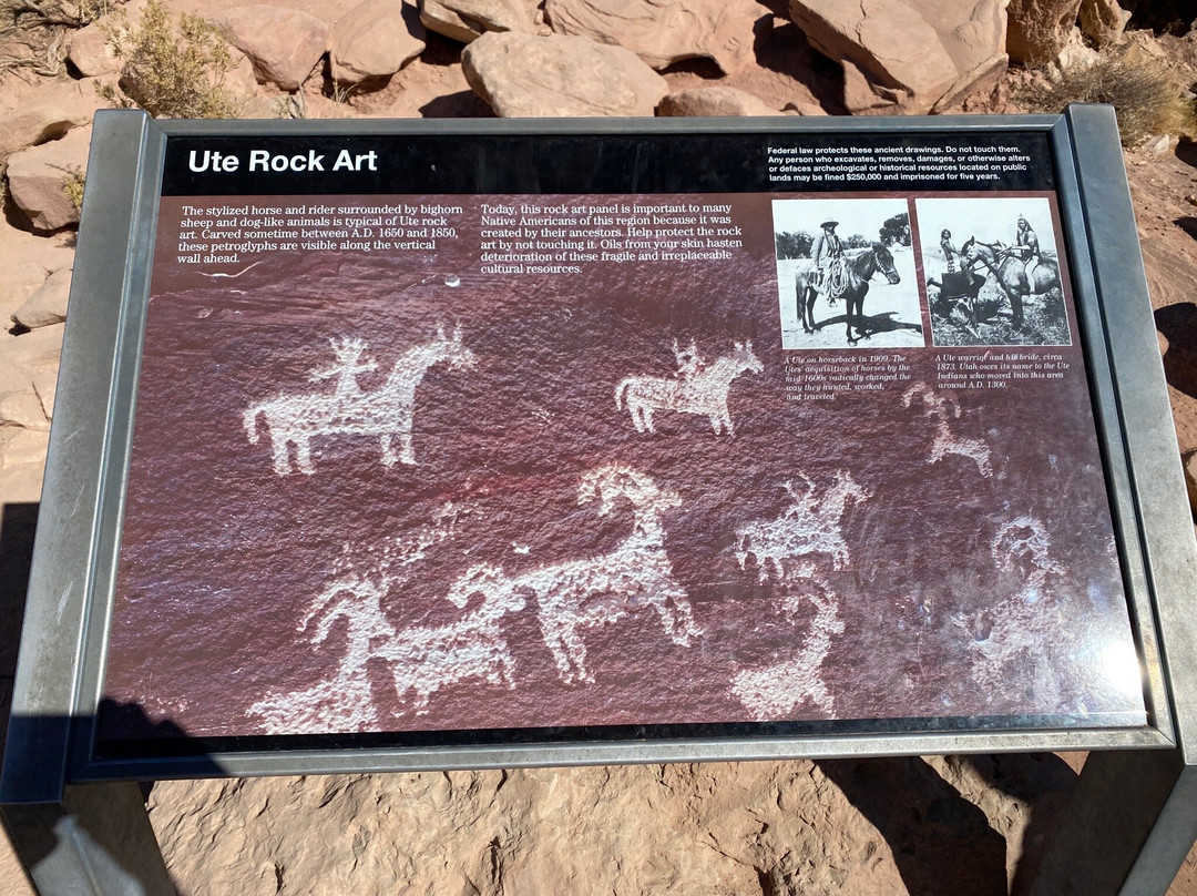 Wolfe Ranch Rock Art-拱门国家公园必去景点