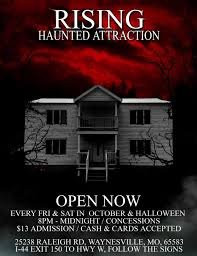 Rising Haunted Attraction-Waynesville必去景点
