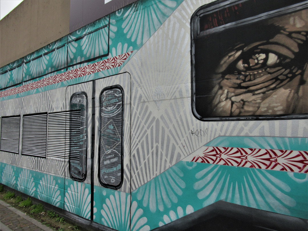 Fresque "Le Tram"-La Courneuve必去景点