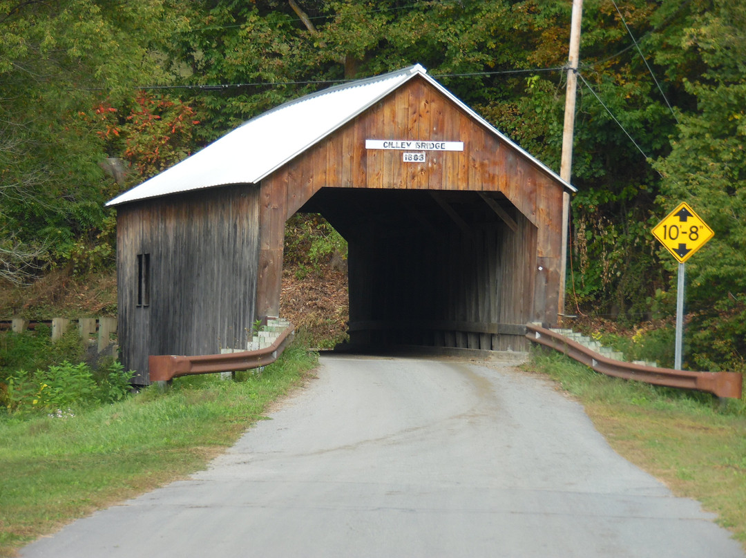 Cilley Covered Bridge-Tunbridge必去景点