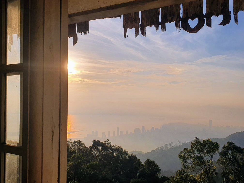 The back way to Penang Hill-乔治城必去景点