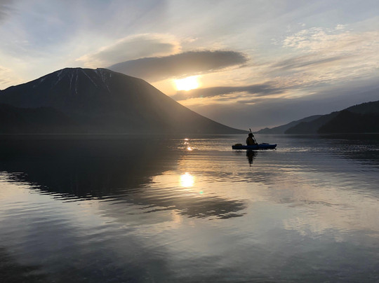 日光・中禅寺湖アクティビティ【カヌーツアー】ボンファイアー