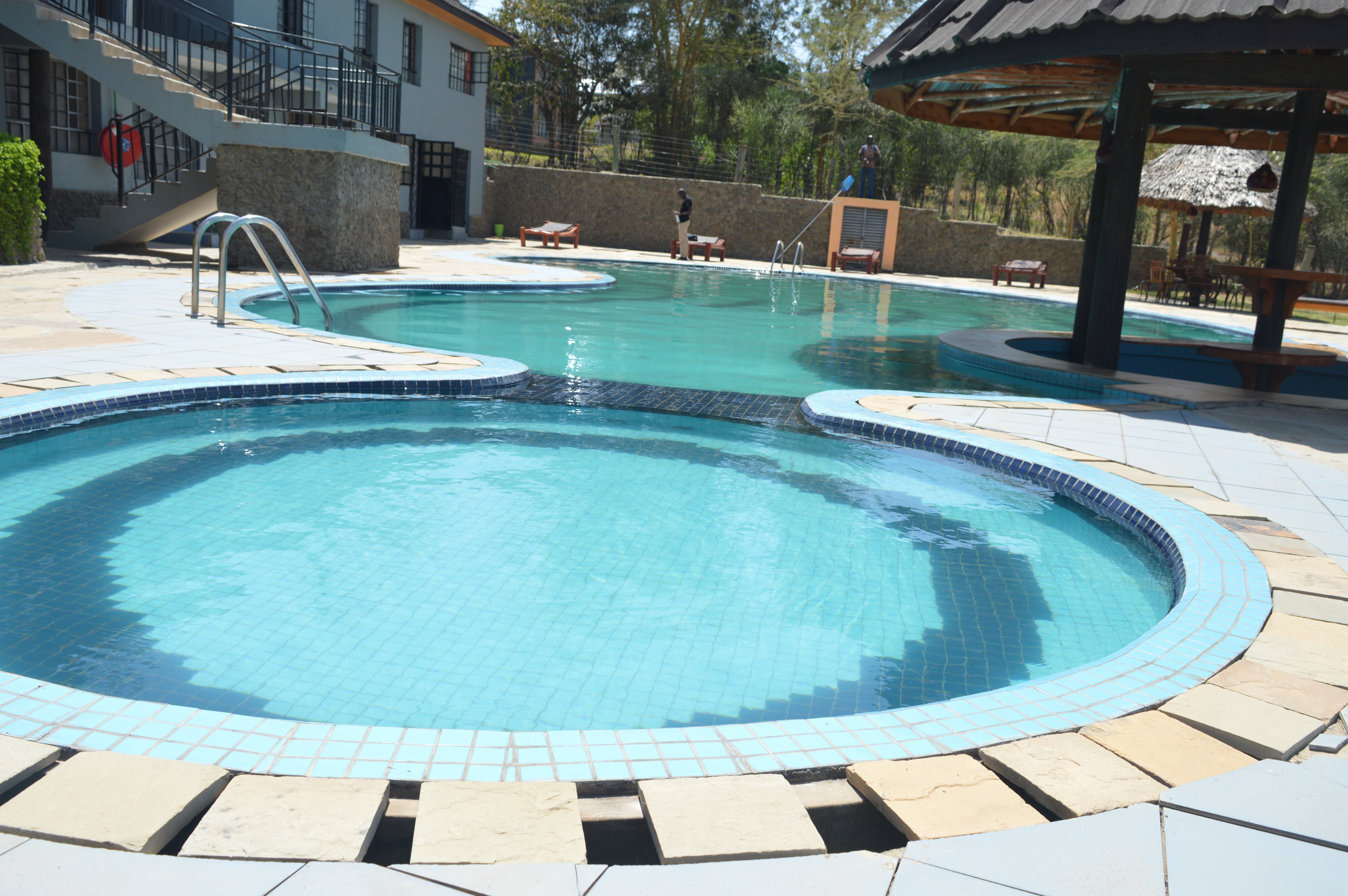 Sirville Lake Elementaita Lodge-泳池