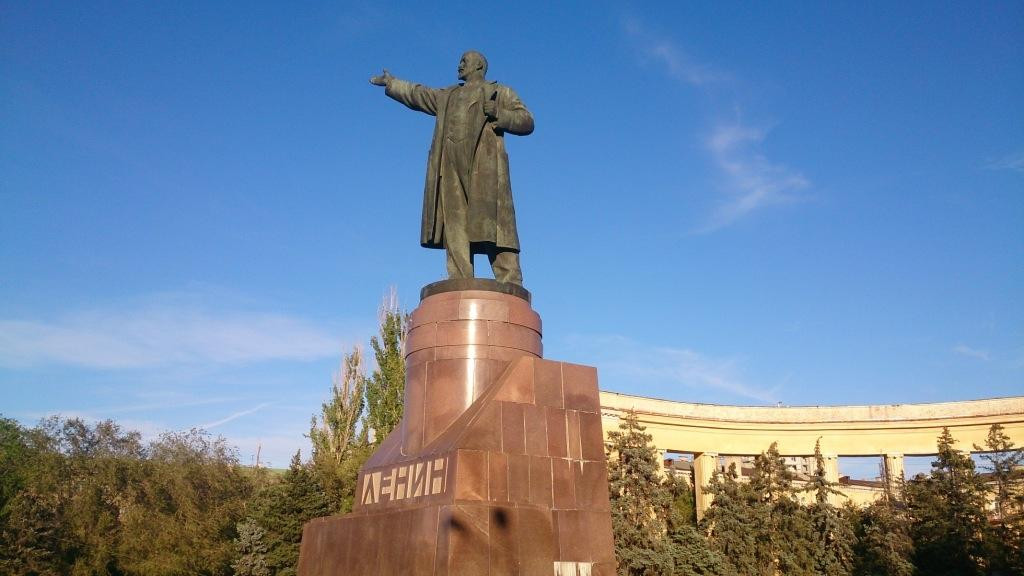 Monument to Vladimir Lenin-伏尔加格勒必去景点