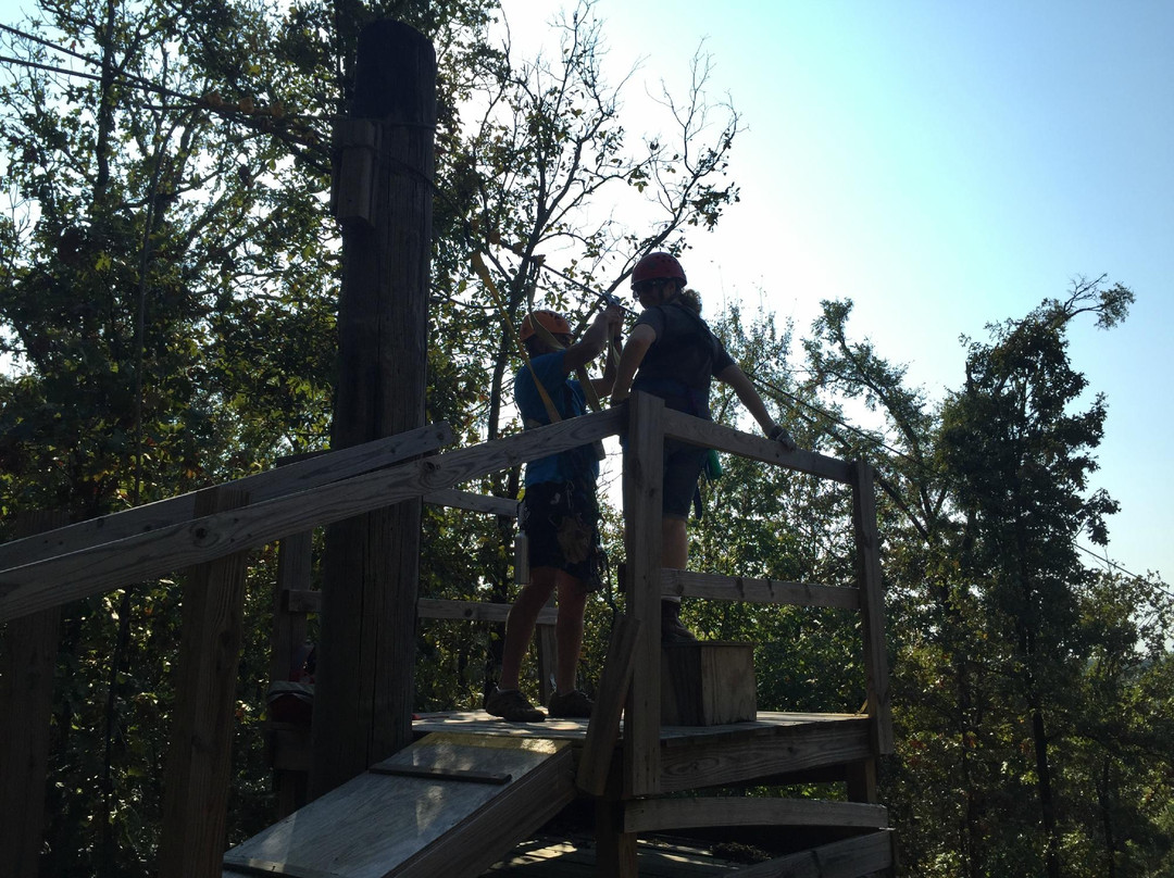 Zip Lines at Ouachita Bend-温泉城必去景点