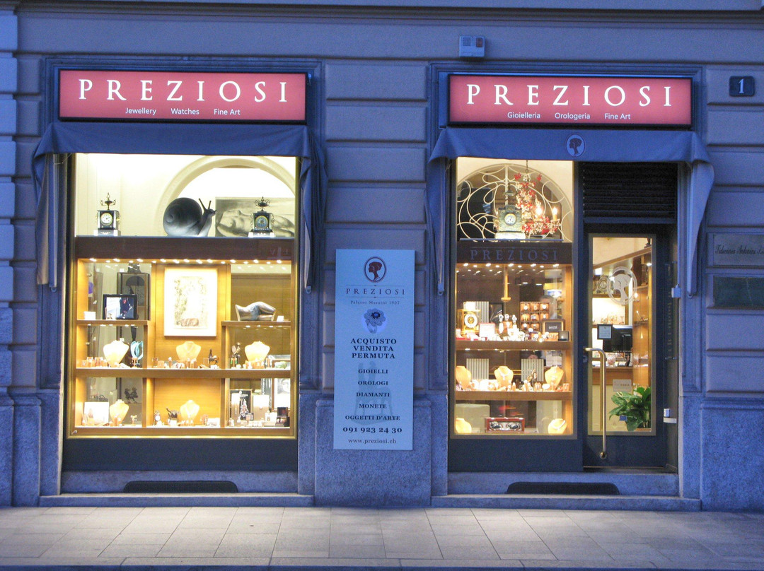 Gioielleria Preziosi-卢加诺必去景点