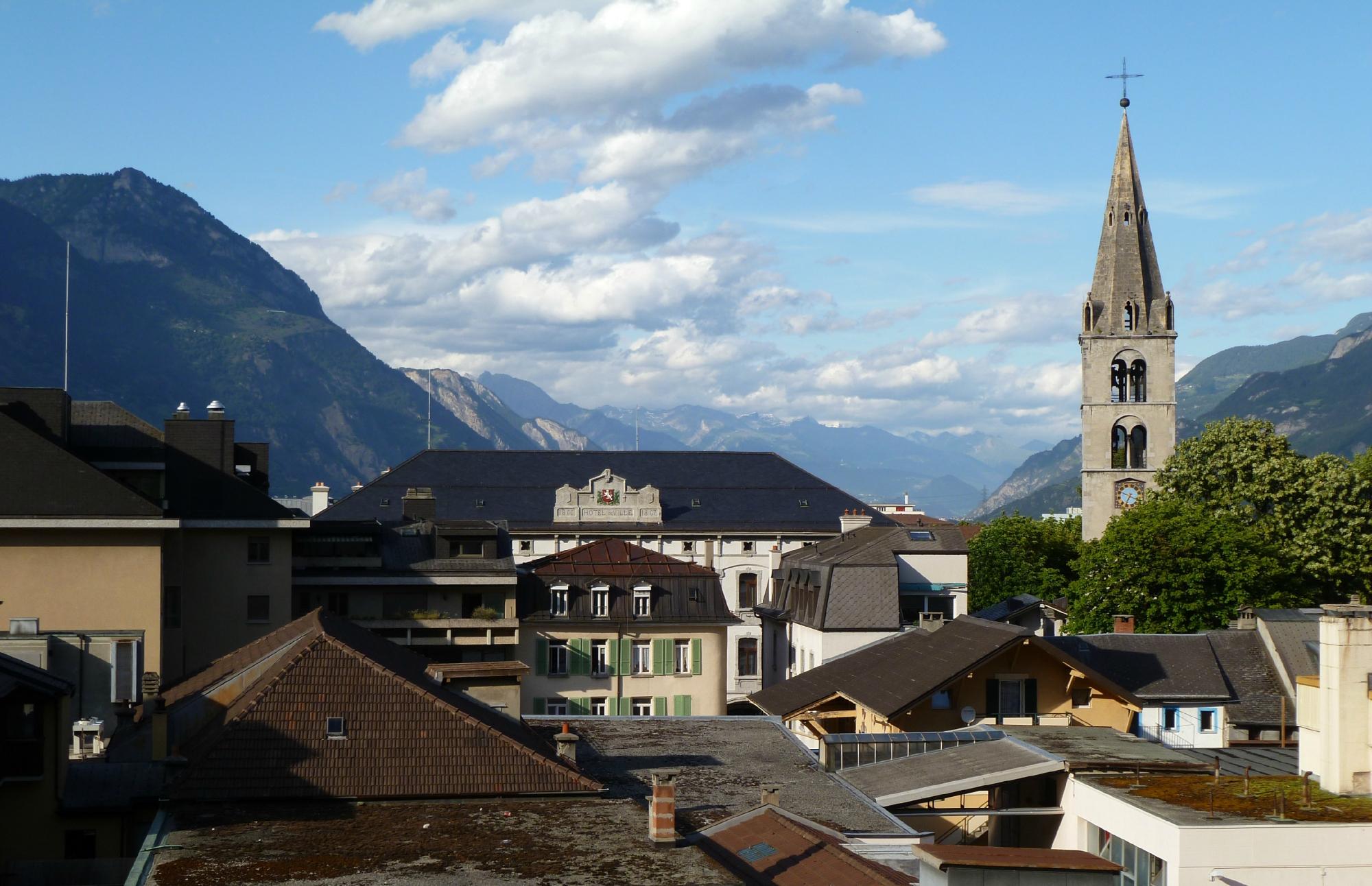 Hotel Alpes & Rhone-酒店景观