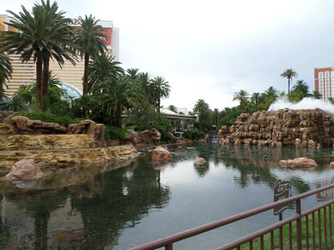 火山喷发秀-拉斯维加斯必去景点