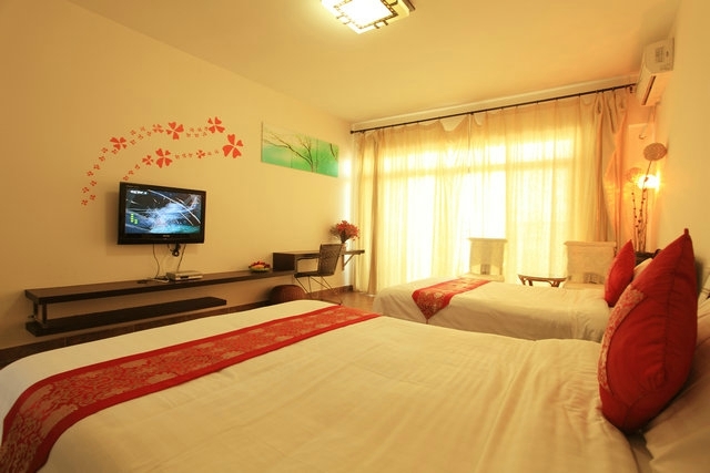 三亚牧海海景民宿（三亚湾海月广场店）-客卧