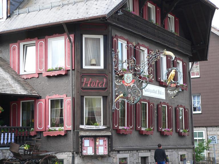 Hotel-Landgasthof Falken-浴室