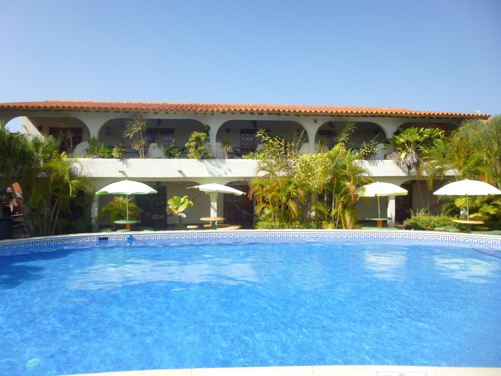 Posada Las Ross-泳池
