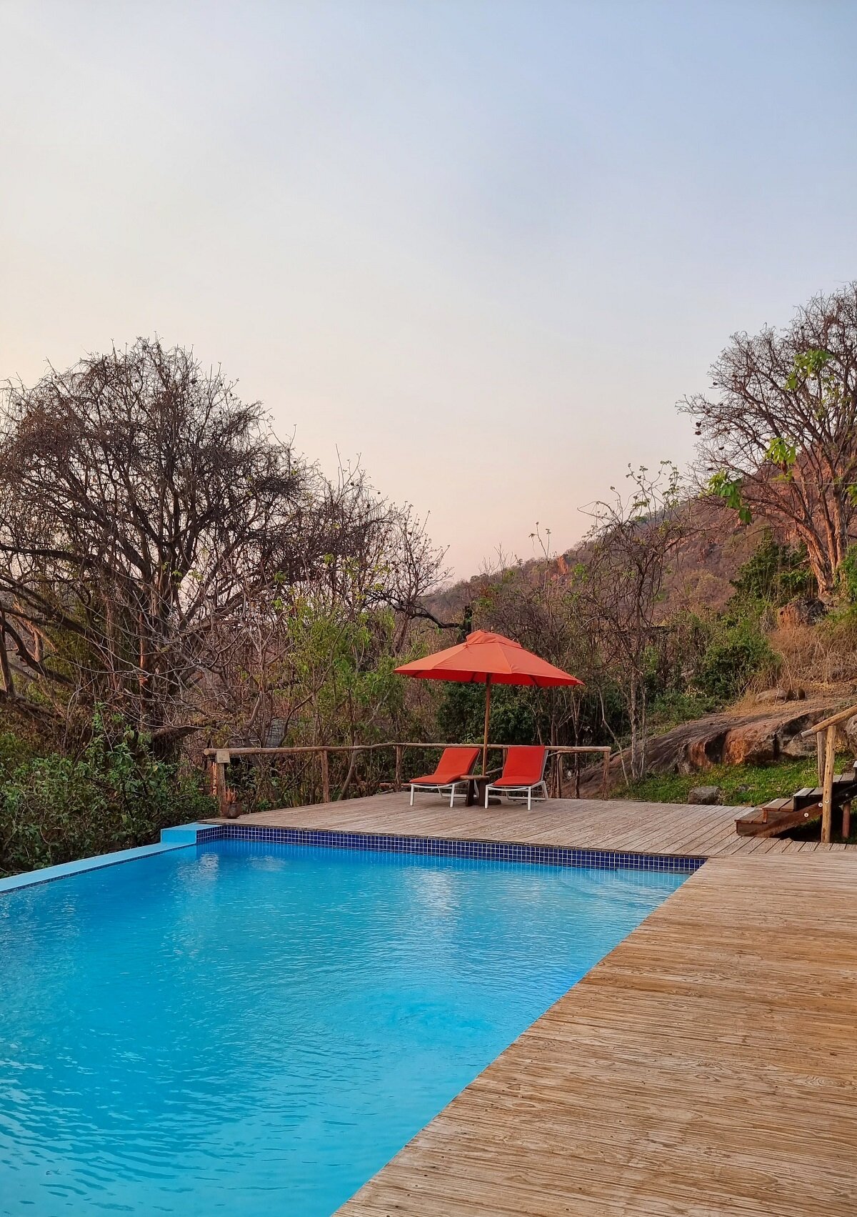 Pumulani Lodge - Robin Pope Safaris-泳池