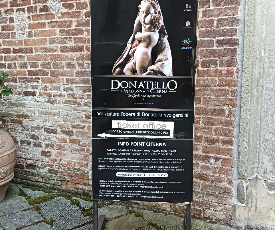 La Madonna di Citerna di Donatello-Citerna必去景点