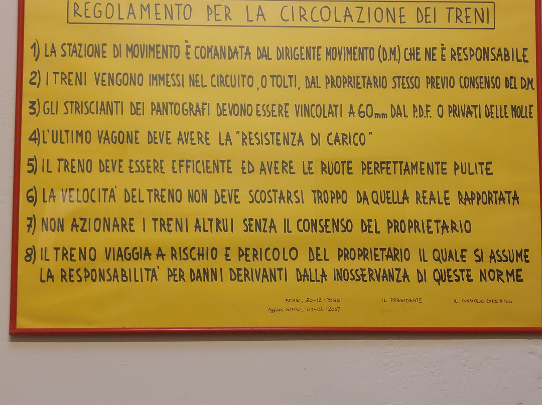 Fermodellisti Alto Vicentino - Museo dei Trenini-斯基奥必去景点