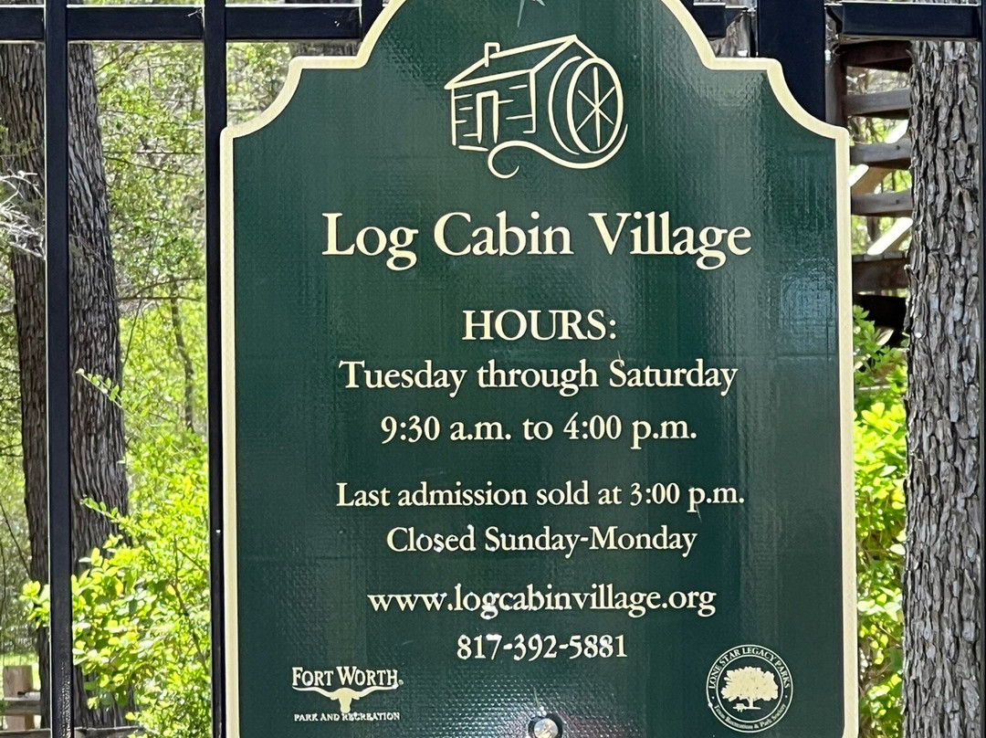 Log Cabin Village-沃思堡必去景点