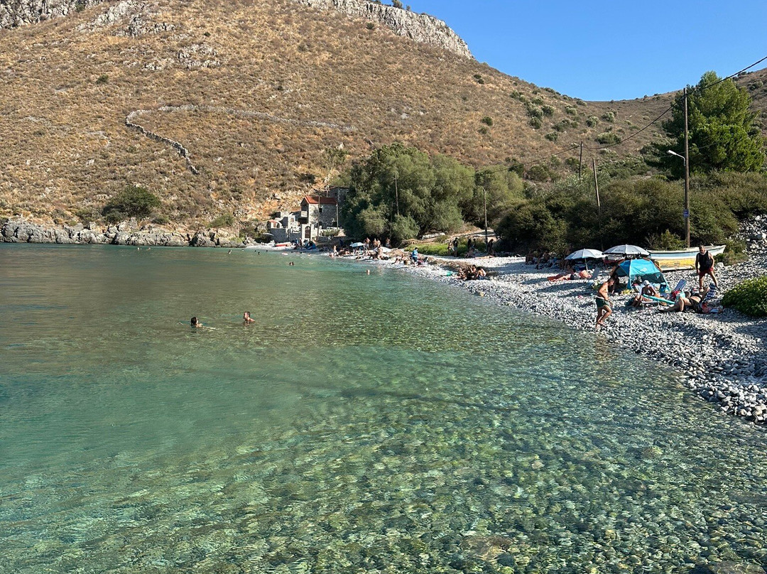 Ampelos Beach-Mani Peninsula必去景点