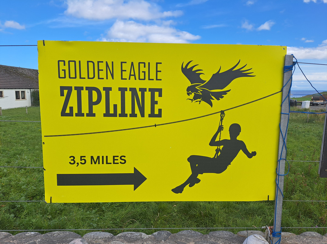 Golden Eagle Zipline in Durness-Durness必去景点