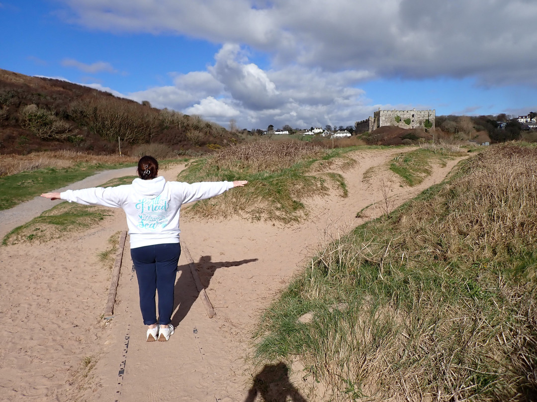 Manorbier Beach-Manorbier必去景点