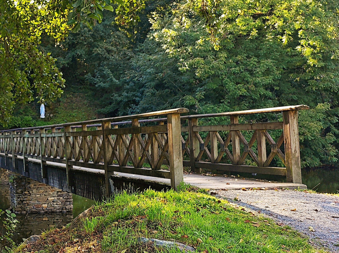 Pont médiéval et Grotte de Vouvant.-Vouvant必去景点