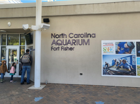 North Carolina Aquarium at Fort Fisher-Kure Beach必去景点