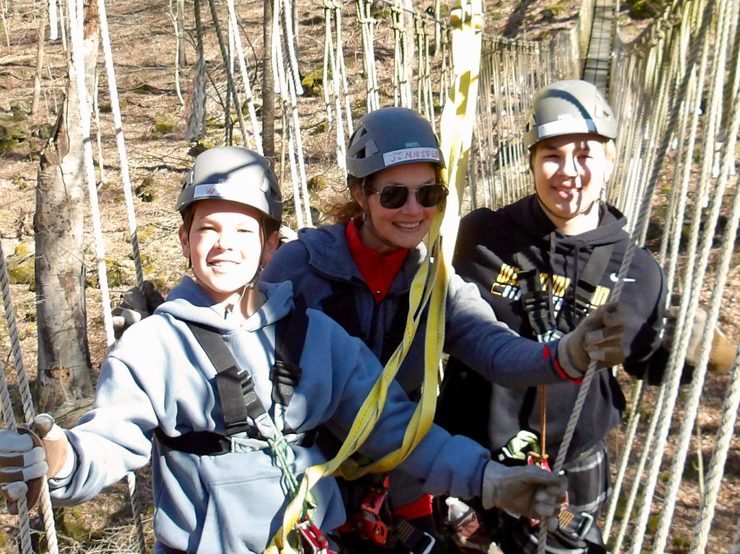 Shawnee Bluffs Canopy Tour-Makanda必去景点