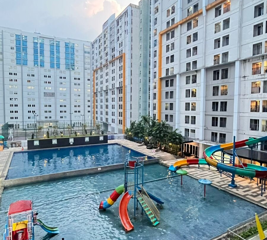 阿拉住宅游泳池景观开放式公寓酒店 - 近加丁塞尔彭主图
