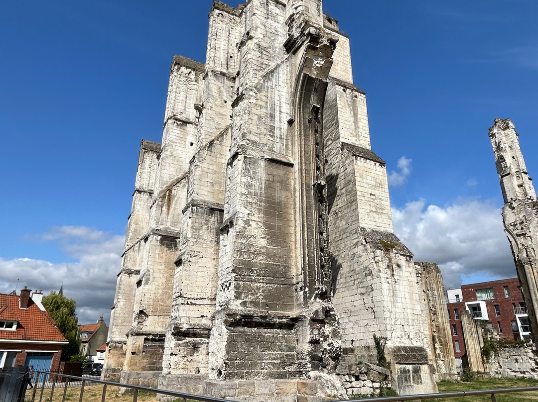 Ruines de l'Abbaye Saint-Bertin-圣奥梅尔必去景点