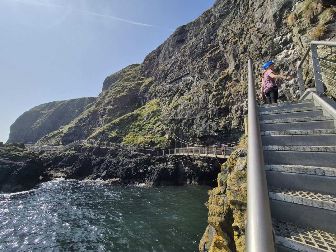 The Gobbins Cliff Path-Larne必去景点
