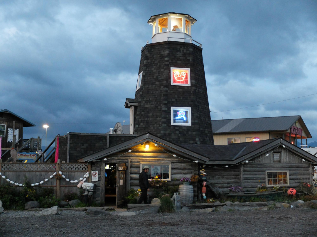 Halibut Cove旅游景点-Salty Dawg Saloon