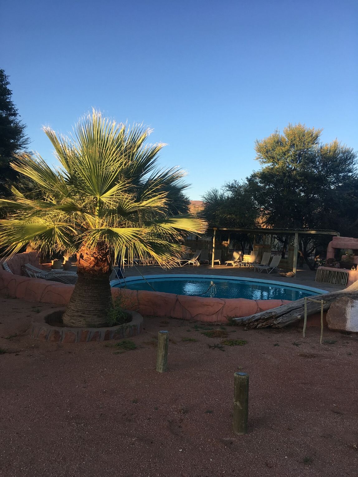 纳米布沙漠哈默斯坦旅馆-泳池