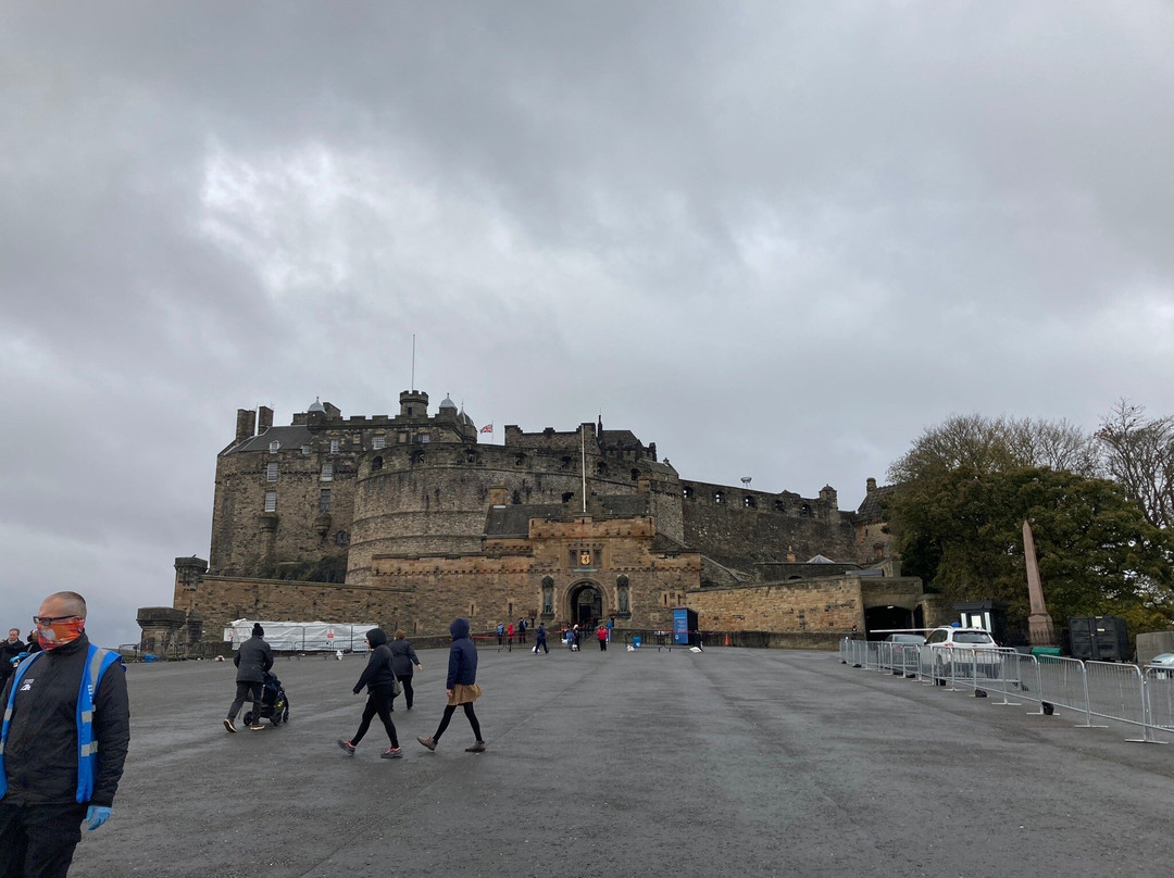 爱丁堡城堡景点图片