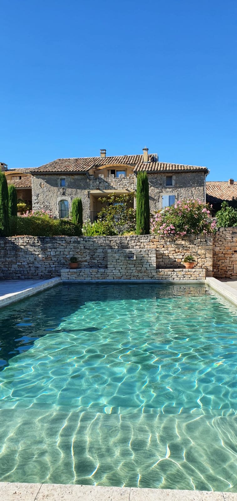 La Bastide des Muriers-泳池