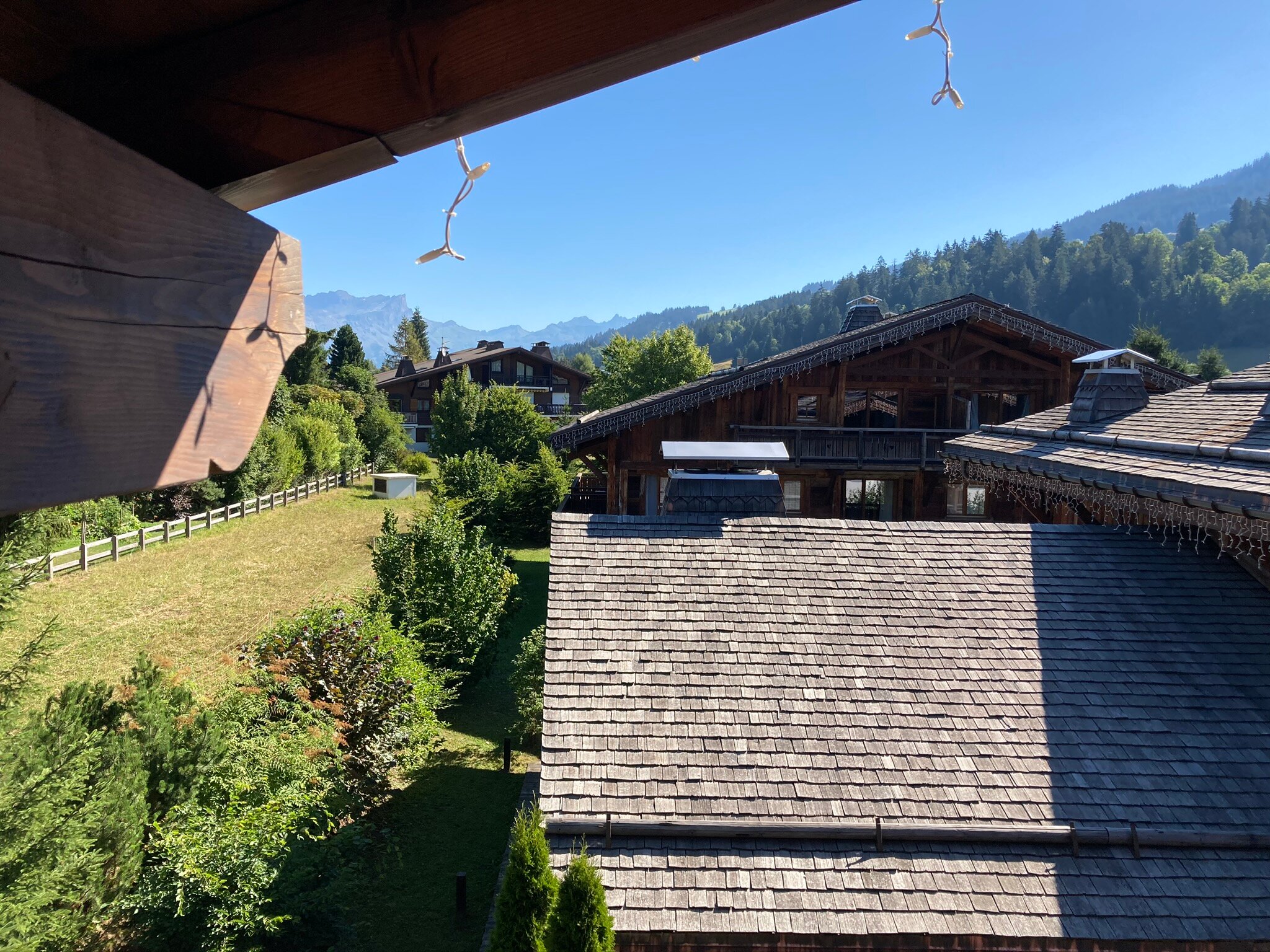 Les Loges Blanches Megève-酒店景观