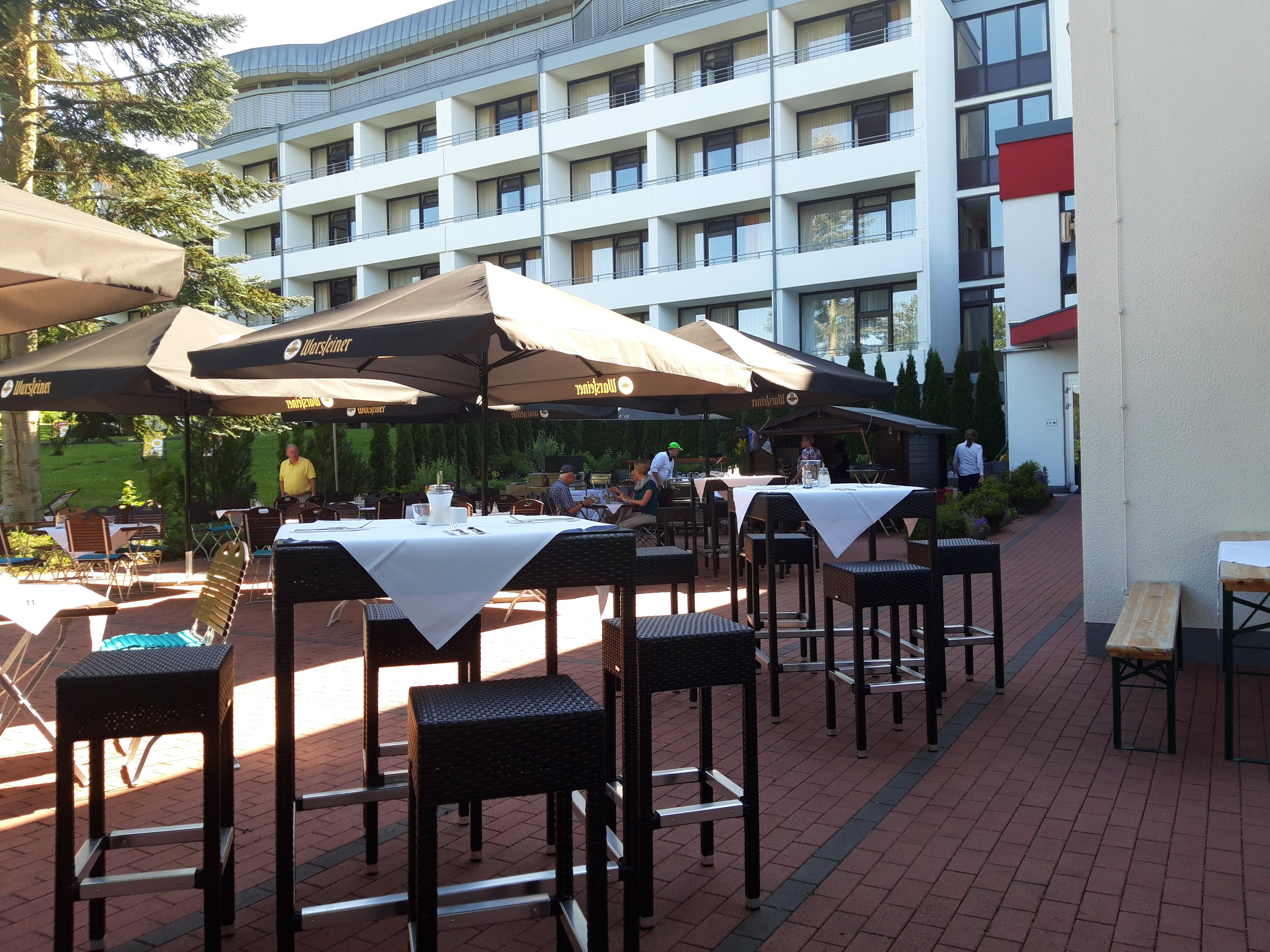 Hotel am Kurpark-浴室