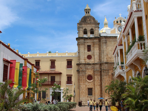 圣佩德罗克拉弗教堂-卡塔赫纳必去景点