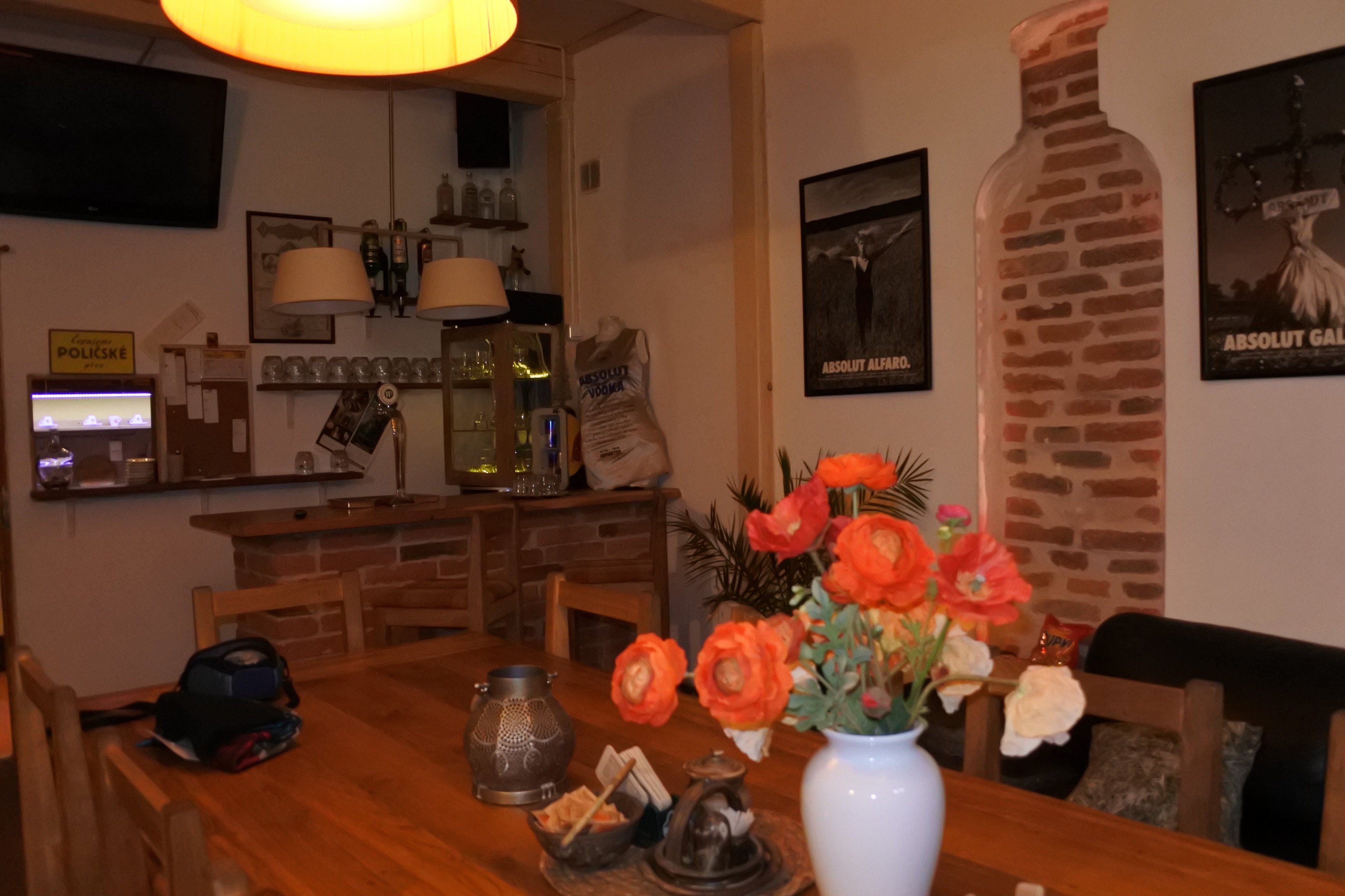 Agropension U Haje-餐饮