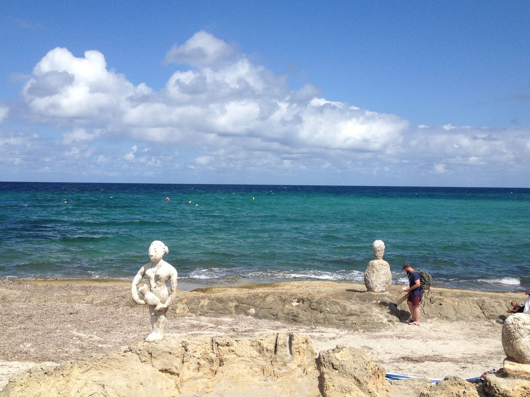 Playa de Son Baulo景点图片