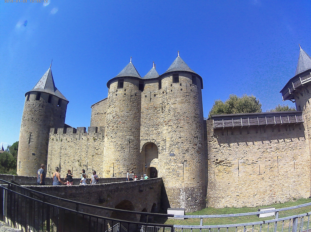 Chateau et Remparts de la Cite de Carcassonne景点图片