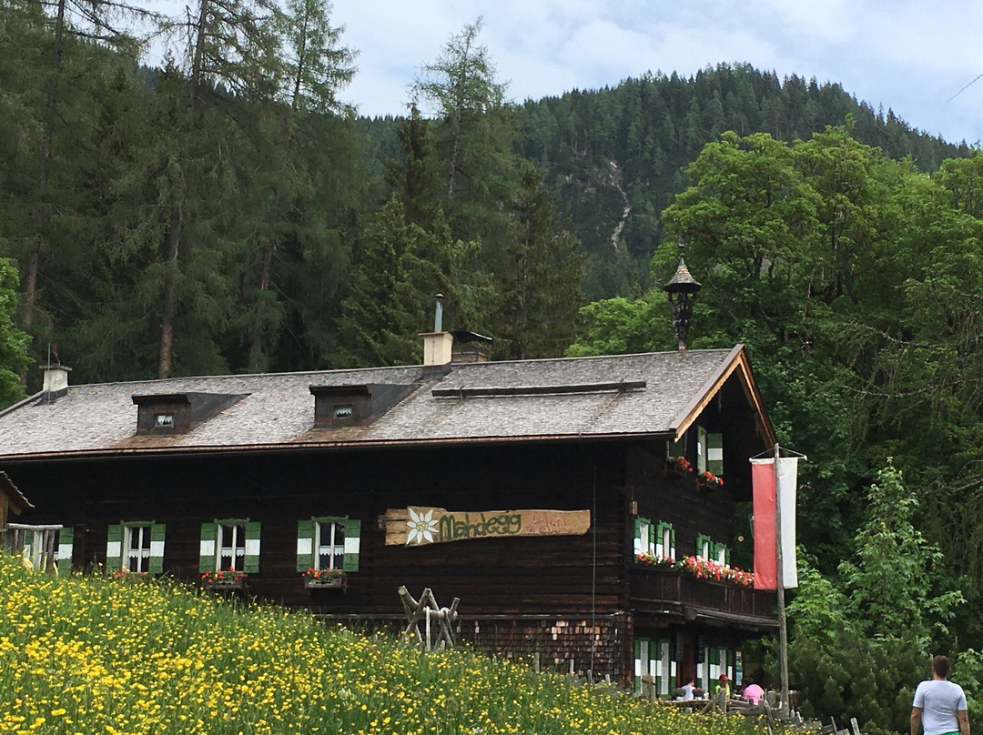 Pfarrwerfen餐馆和美食-Mahdegg Alm